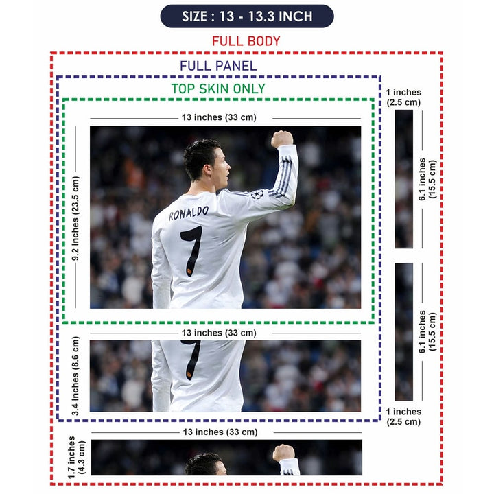 Laptop Skin - Cristiano Ronaldo CR7 DS07