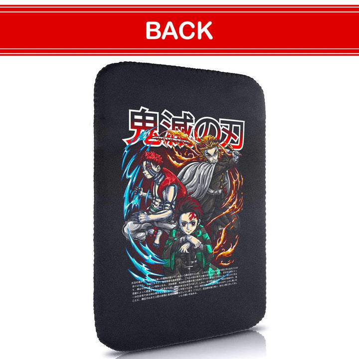 Printed Neoprene Reversible Laptop & Tablet Sleeve - Anime Legendary DS59