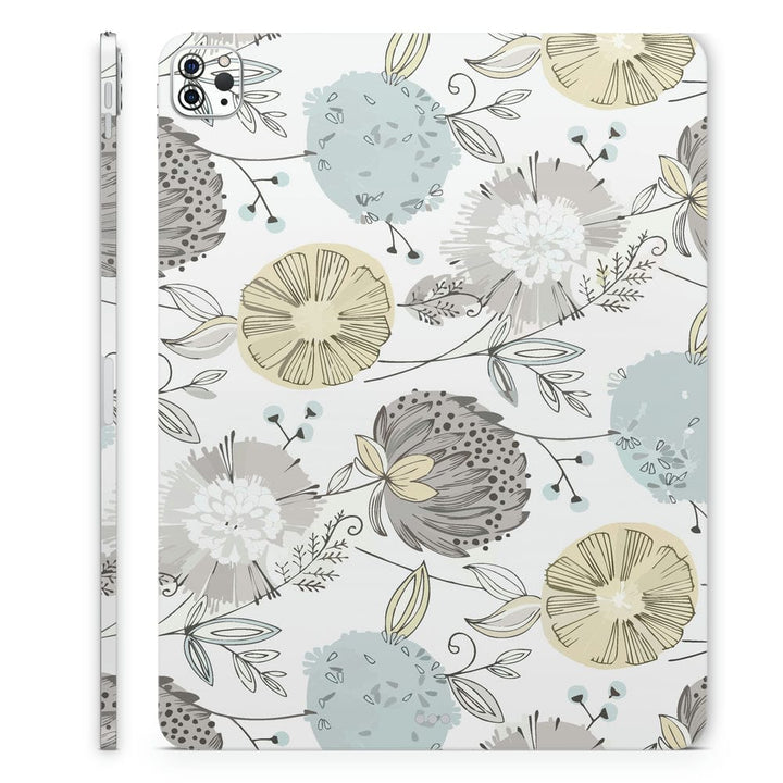 Tablet Skin Wrap - Paper Floral