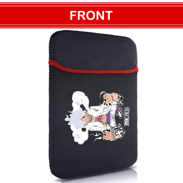 Printed Neoprene Reversible Laptop & Tablet Sleeve - Anime Gear 5 Luffy