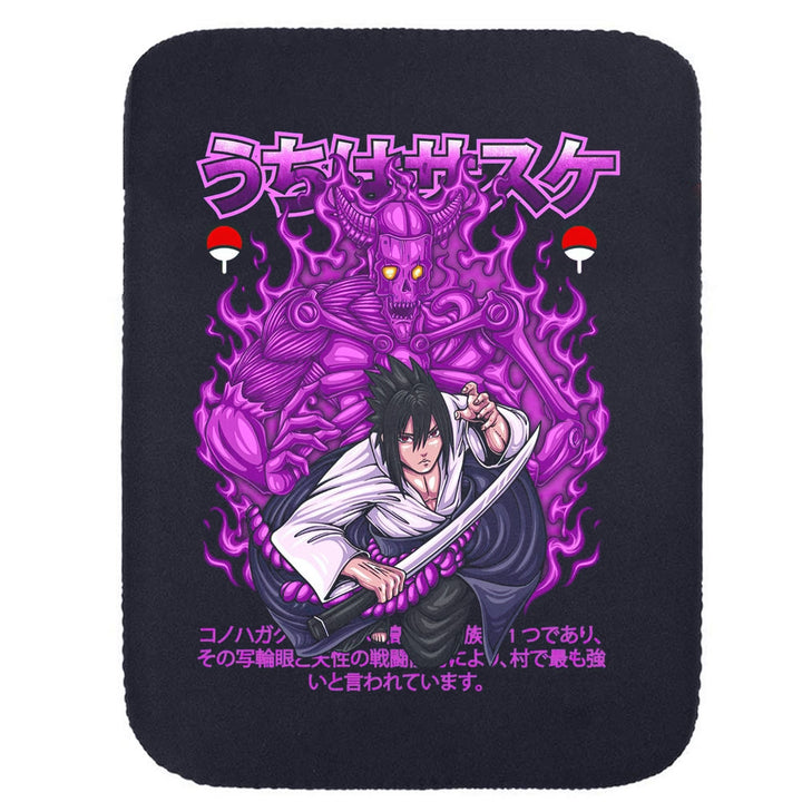 Printed Neoprene Reversible Laptop & Tablet Sleeve - Anime Legendary DS74