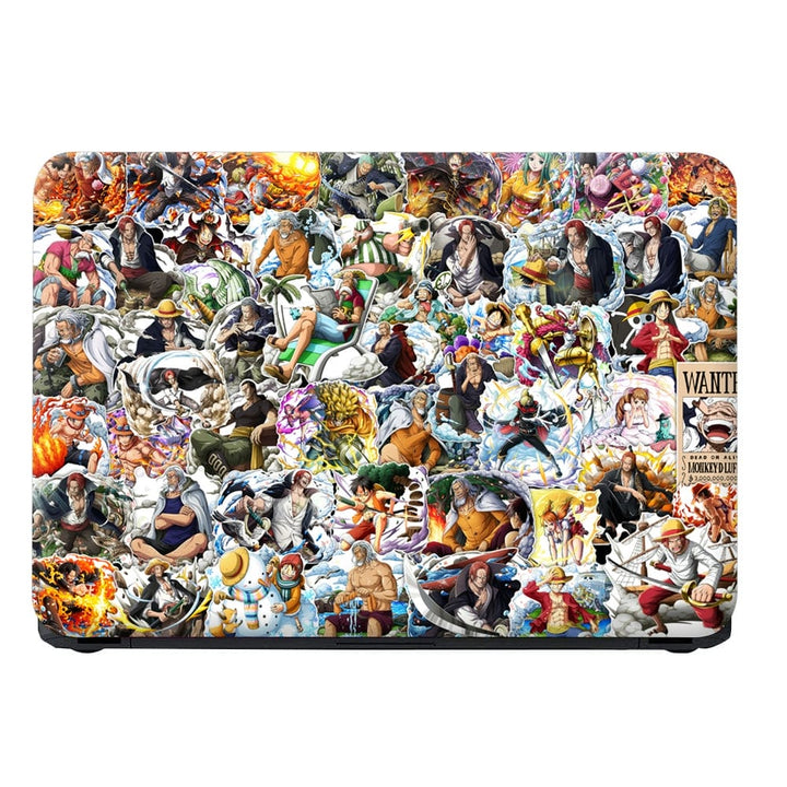 Laptop Skin - Anime One Piece Sticker Bomb DS4