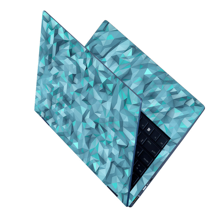 Laptop Skin - Blue Shade Sparkle