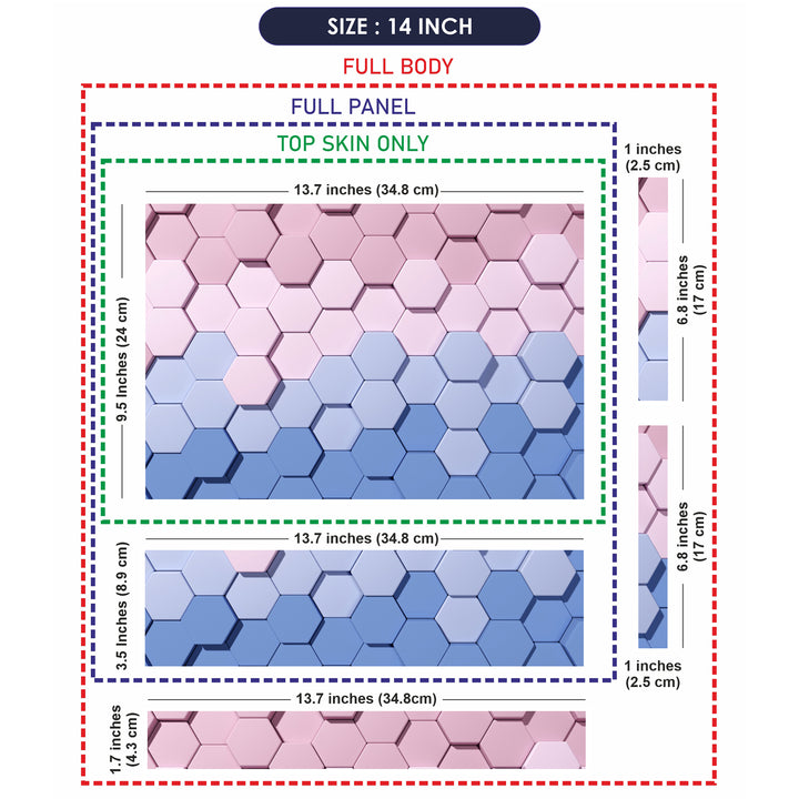 Laptop Skin - Crystal Cool