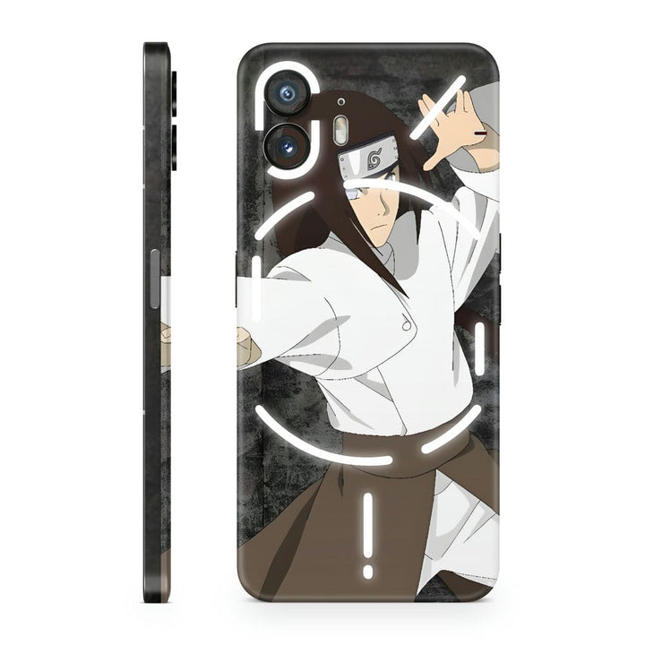 Mobile Skin Wrap - Anime Neji Hyuga Martial Arts Position