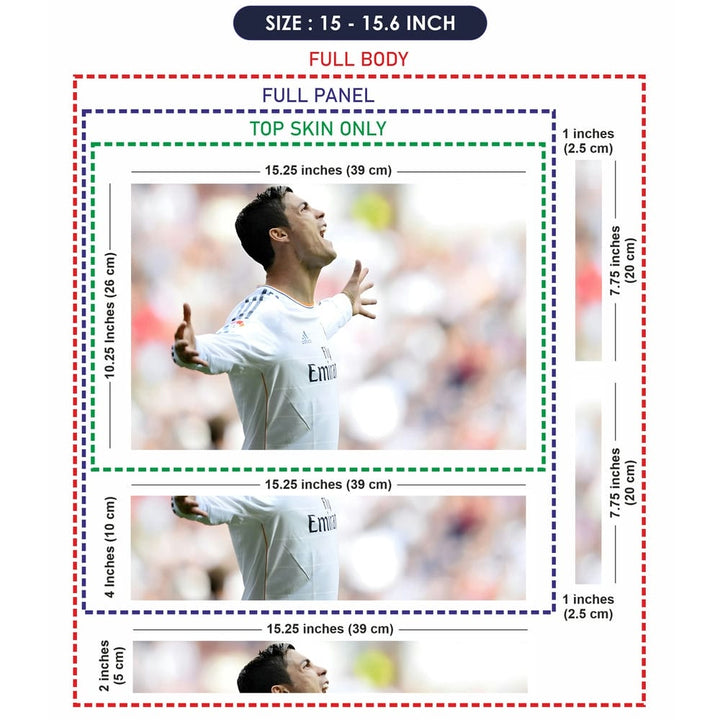 Laptop Skin - Cristiano Ronaldo CR7 DS09