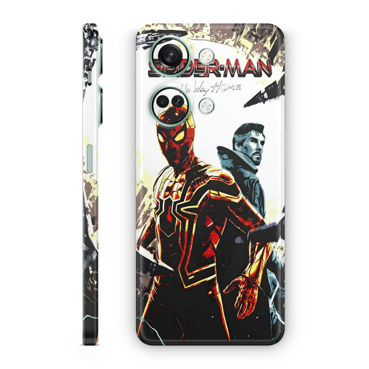 Mobile Skin Wrap - Spider Man Dr Strange Drawing