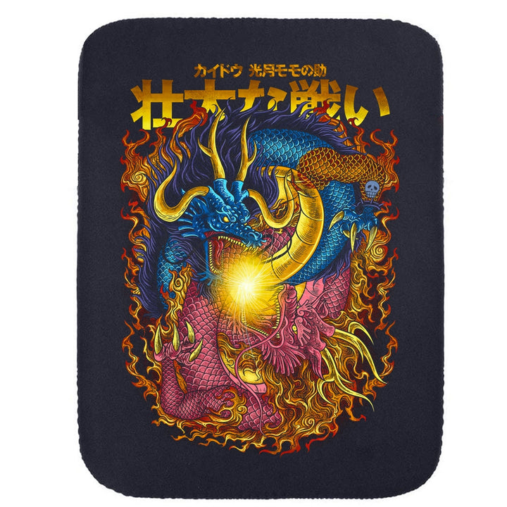 Printed Neoprene Reversible Laptop & Tablet Sleeve - Anime Legendary DS24