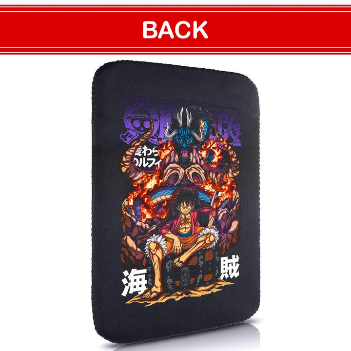 Printed Neoprene Reversible Laptop & Tablet Sleeve - Anime Legendary DS20