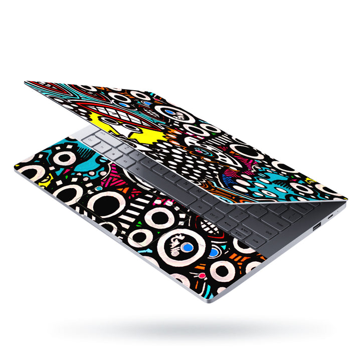 Laptop Skin - Face Graffiti