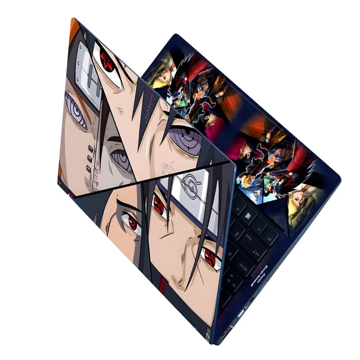 Laptop Skin - Anime Triangle Eye Design Cream Shaded