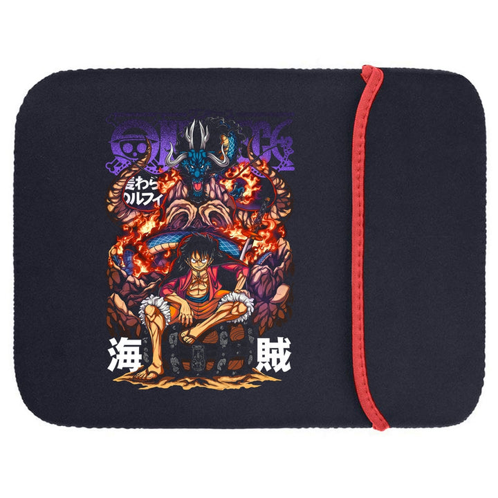 Printed Neoprene Reversible Laptop & Tablet Sleeve - Anime Legendary DS20