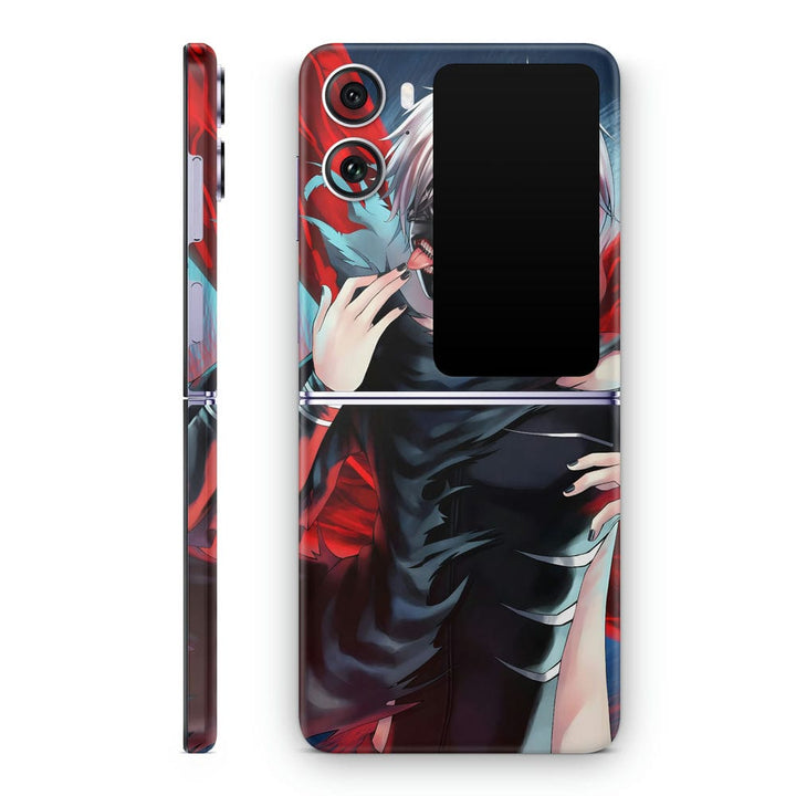 Mobile Skin Wrap - Anime Tokyo Ghoul Face Mask Design