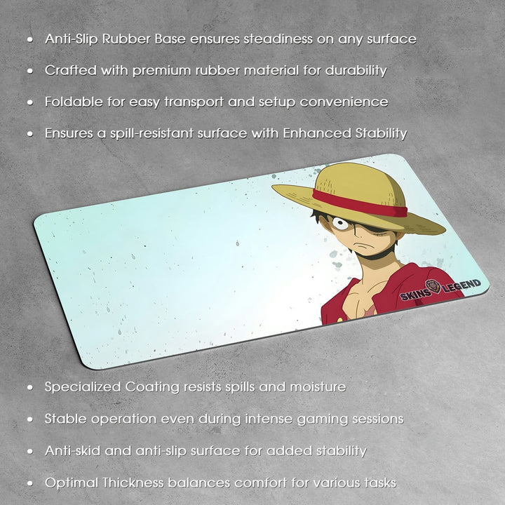 Anti-Slip Desk Mat Gaming Mouse Pad - One Piece Monkey D Luffy MDL15