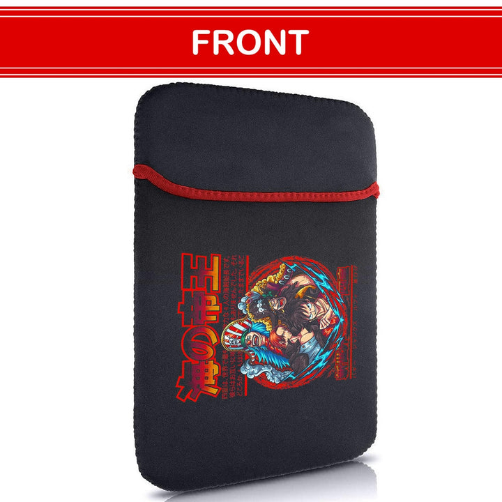 Printed Neoprene Reversible Laptop & Tablet Sleeve - Anime Legendary DS66