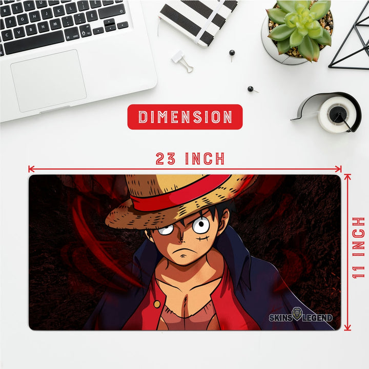 Anti-Slip Desk Mat Gaming Mouse Pad - One Piece Monkey D Luffy MDL28