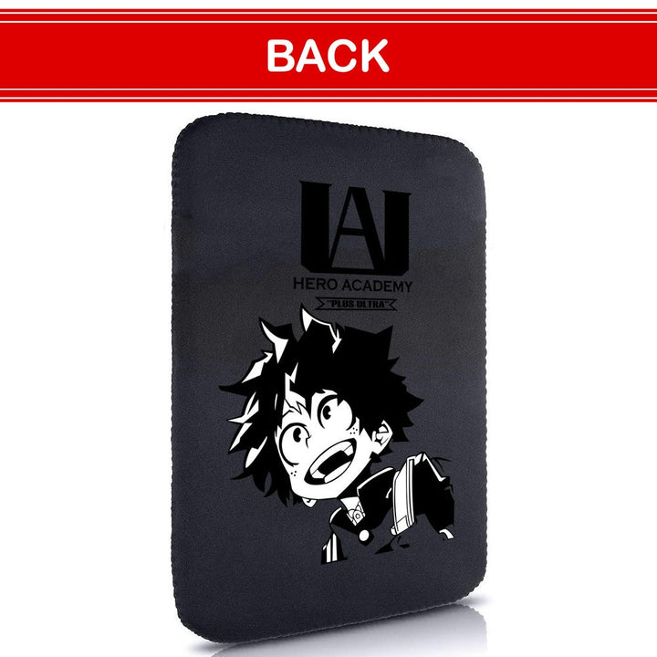 Printed Neoprene Reversible Laptop & Tablet Sleeve - Anime My Hero Academia DS10