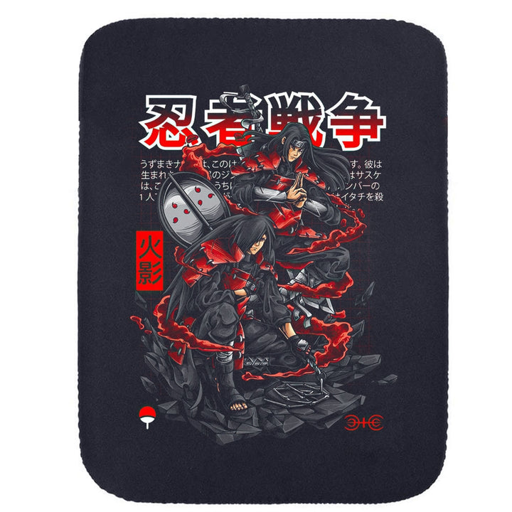 Printed Neoprene Reversible Laptop & Tablet Sleeve - Anime Legendary DS58