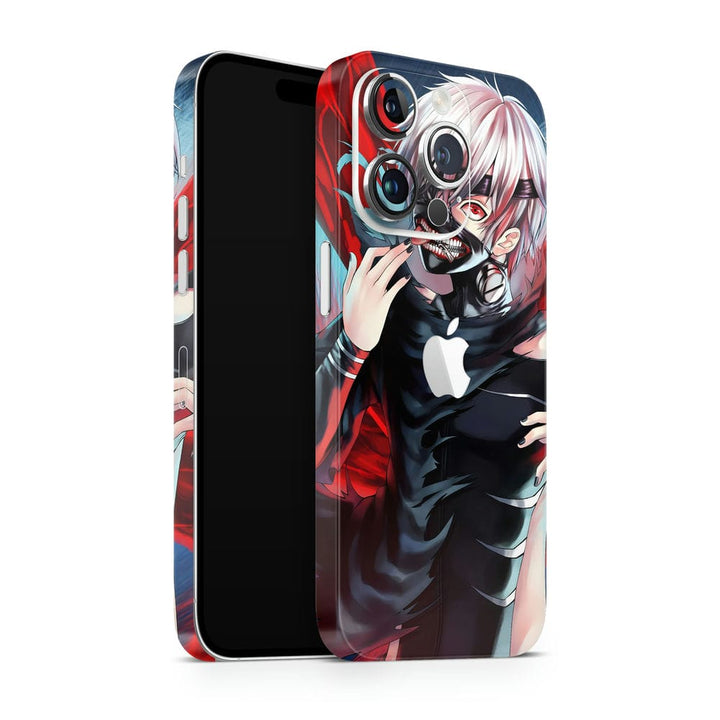 Mobile Skin Wrap - Anime Tokyo Ghoul Face Mask Design