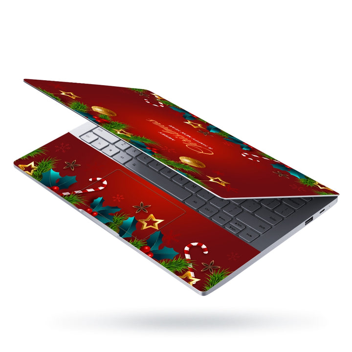 Laptop Skin - Gradient Background for Christmas Season