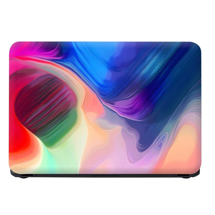 Laptop Skin - Blue Red Shaded Cloud Art