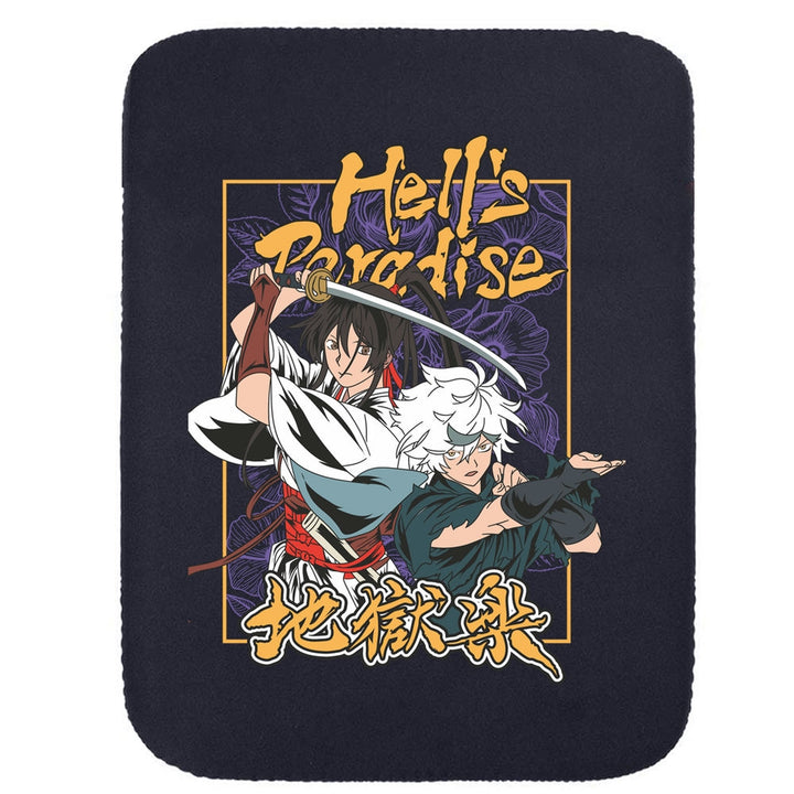 Printed Neoprene Reversible Laptop & Tablet Sleeve - Anime Hells Paradse