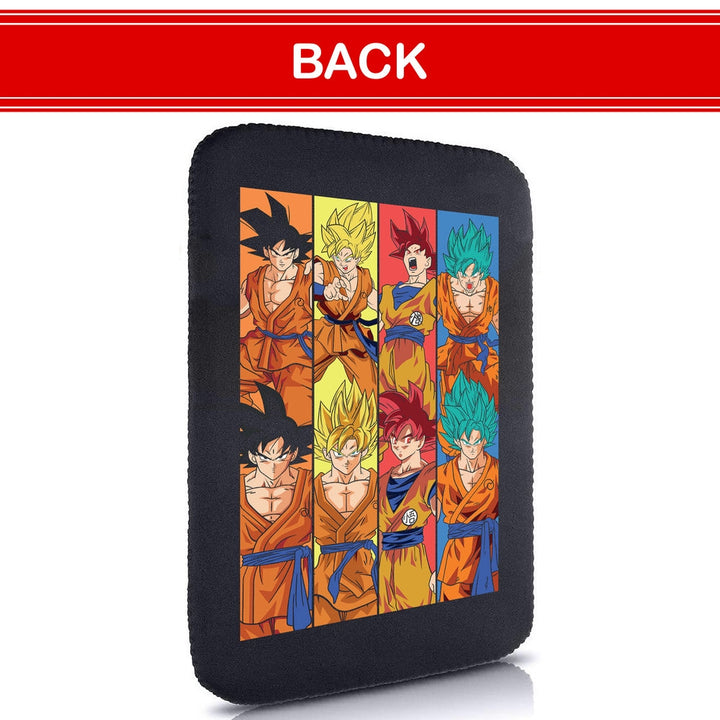 Printed Neoprene Reversible Laptop & Tablet Sleeve - Anime Dragon Ball DS03