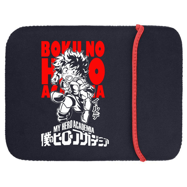 Printed Neoprene Reversible Laptop & Tablet Sleeve - Anime My Hero Academia DS06