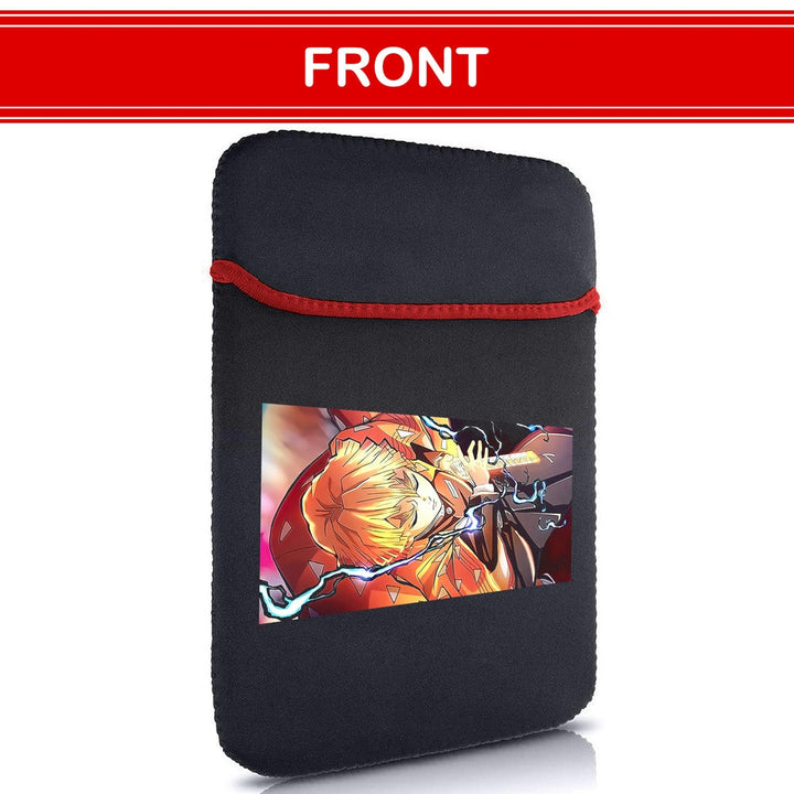 Printed Neoprene Reversible Laptop & Tablet Sleeve - Anime Legendary DS3