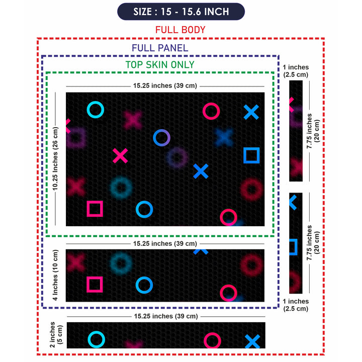 Laptop Skin - Play Buttons