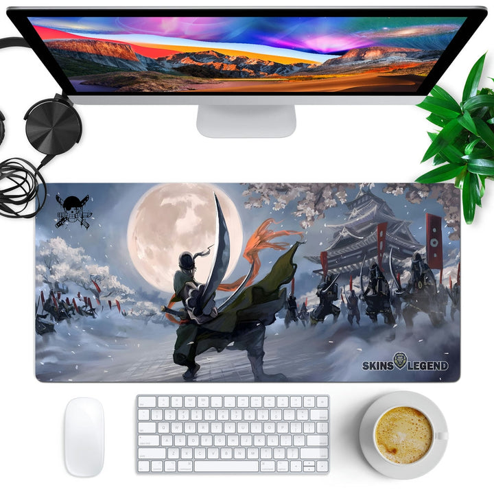 Anti-Slip Desk Mat Gaming Mouse Pad - One Piece Roronoa Zoro RZ11