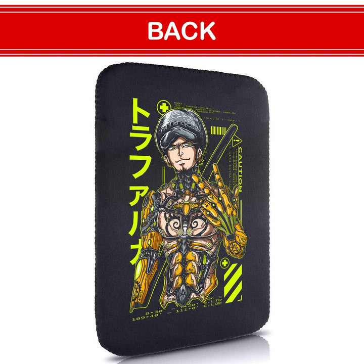 Printed Neoprene Reversible Laptop & Tablet Sleeve - Anime One Piece Trilogy (2)