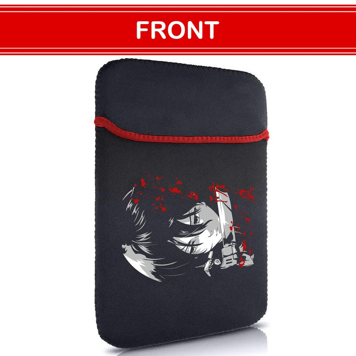 Printed Neoprene Reversible Laptop & Tablet Sleeve - Anime Attack on Titan DS21