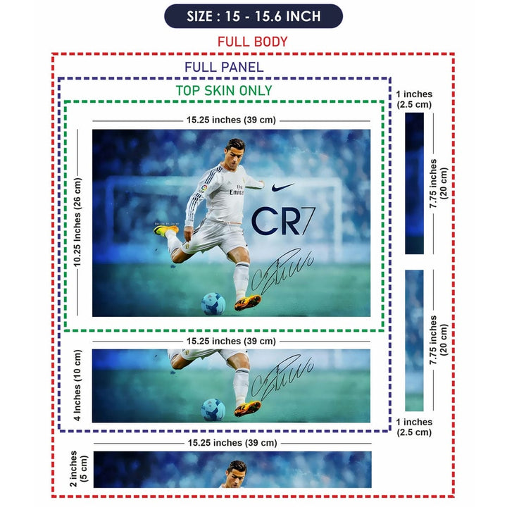 Laptop Skin - Cristiano Ronaldo CR7 DS19