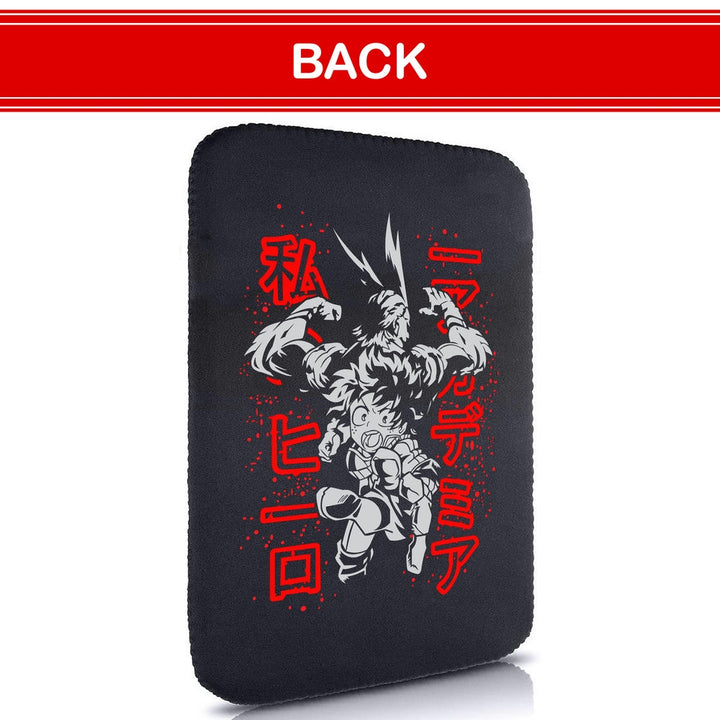 Printed Neoprene Reversible Laptop & Tablet Sleeve - Anime My Hero Academia DS01