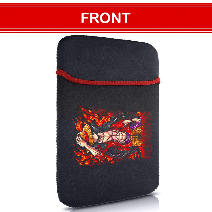 Printed Neoprene Reversible Laptop & Tablet Sleeve - Anime Legendary DS80