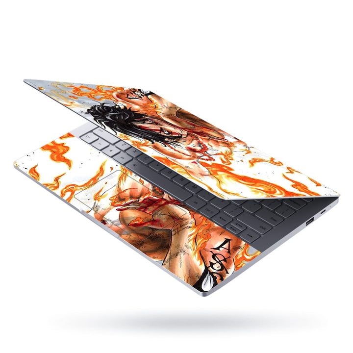 Laptop Skin - Fire Fist Ace One Piece