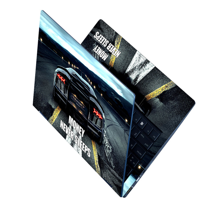 Laptop Skin - Money Never Sleeps Mansory Car Design