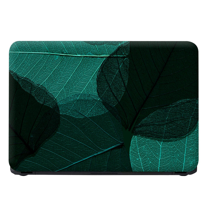 Laptop Skin - Beautiful and Detailed Macro Leaf Dark