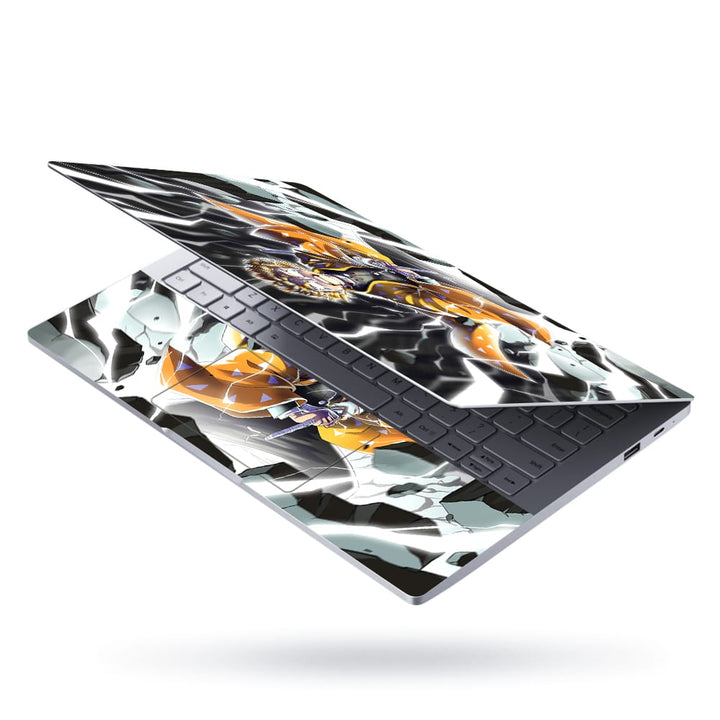 Laptop Skin - Zenitsu Agatsuma Cool Demon Slayer