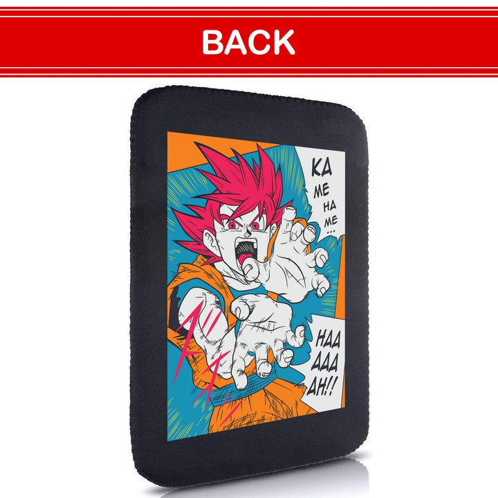 Printed Neoprene Reversible Laptop & Tablet Sleeve - Anime Dragon Ball DS01