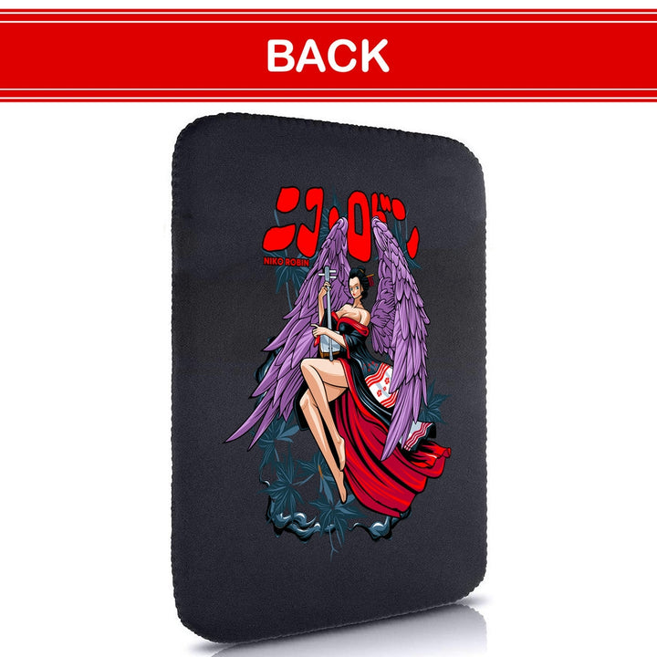 Printed Neoprene Reversible Laptop & Tablet Sleeve - Anime Action DS10