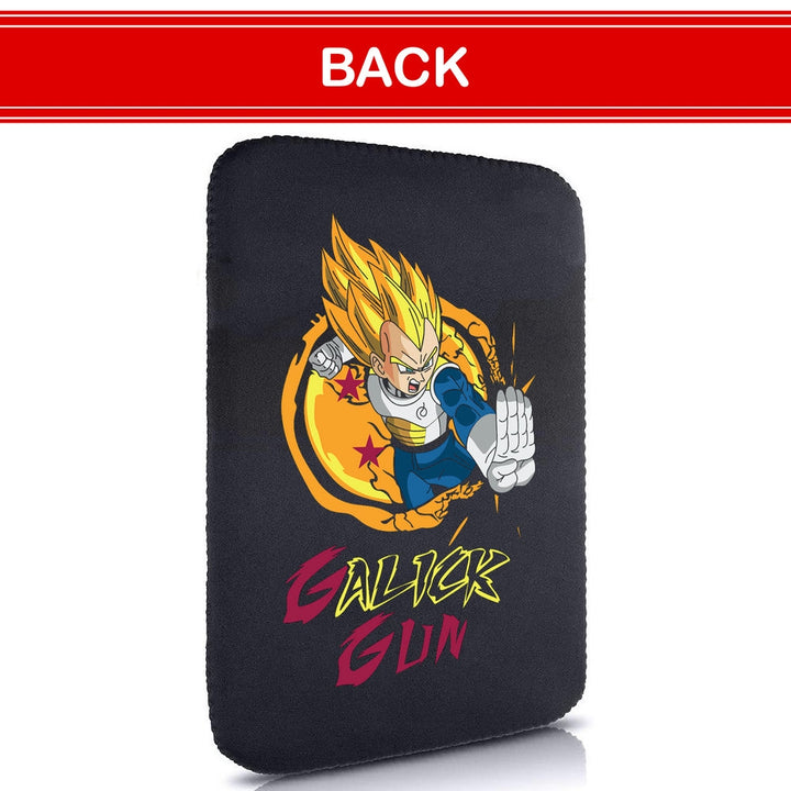 Printed Neoprene Reversible Laptop & Tablet Sleeve - Anime Dragon Ball DS18