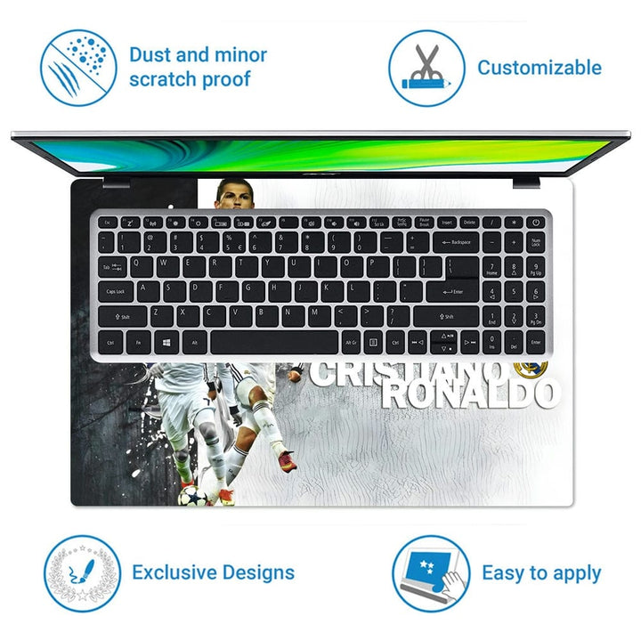 Laptop Skin - Cristiano Ronaldo CR7 DS10