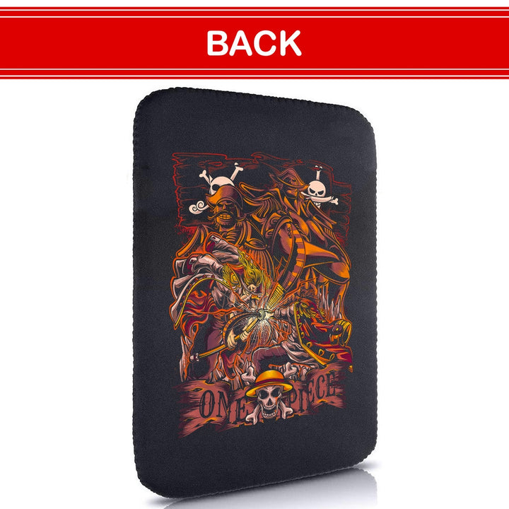 Printed Neoprene Reversible Laptop & Tablet Sleeve - Anime Legendary DS51