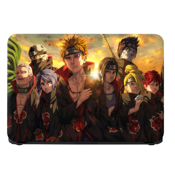 Laptop Skin - Akatsuki Organization Anime