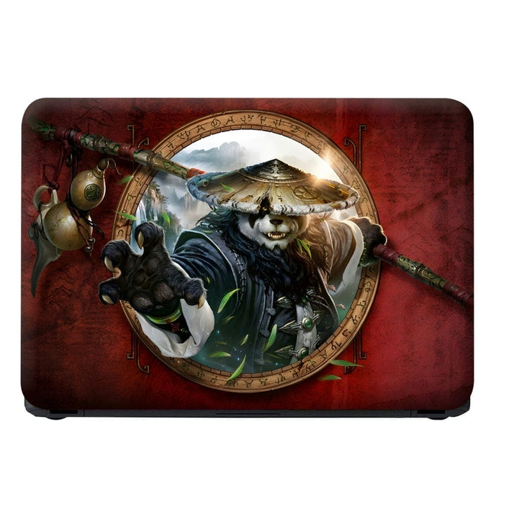 Laptop Skin - Kungfu Panda in Circle