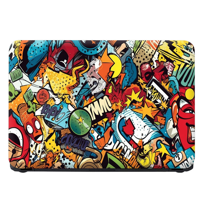 Laptop Skin - Pop Art Comic Book