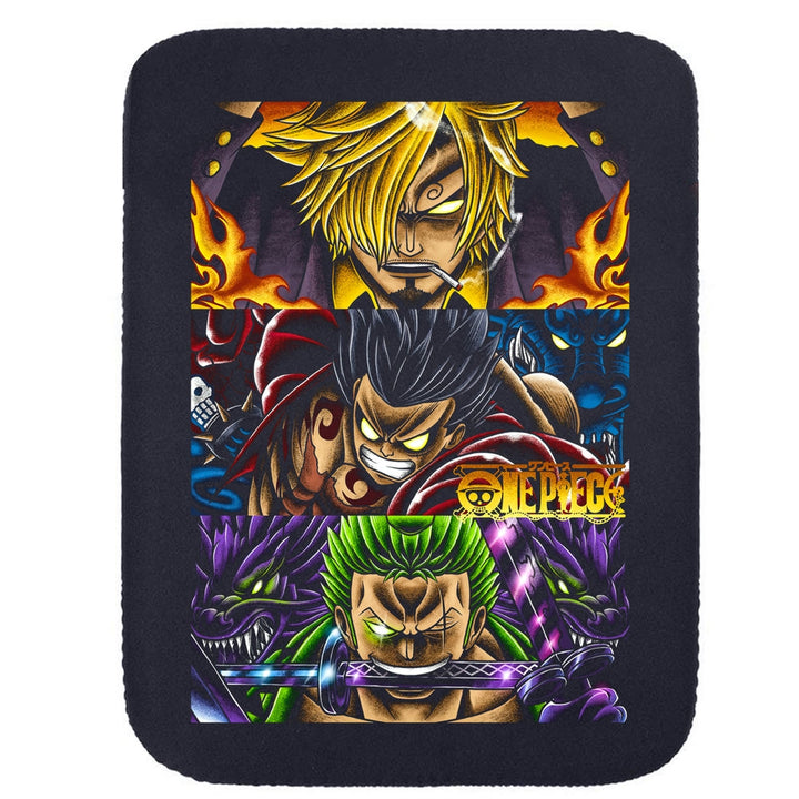 Printed Neoprene Reversible Laptop & Tablet Sleeve - Anime Legendary DS56