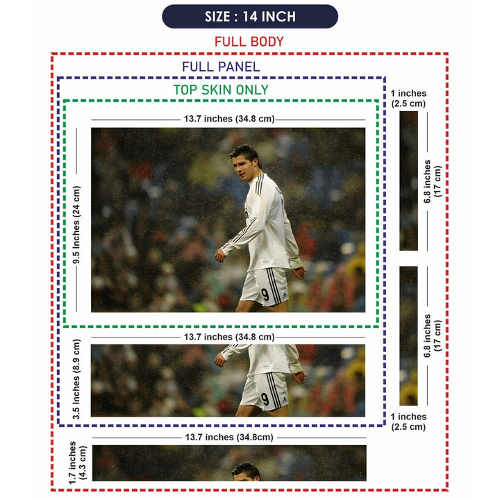 Laptop Skin - Cristiano Ronaldo CR7 DS22